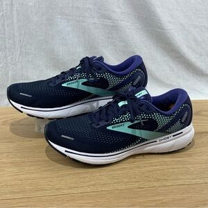 Brooks Ghost 14 Women's Size 13 B Running Shoes Navy Blue
